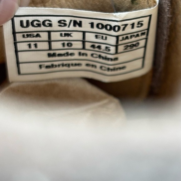 UGG VIA LUNGARNO SUEDE LACE UP BOOTS SIZE 11 MAN - Picture 12 of 13